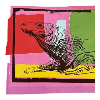 Andy Warhol Komod Monitor 1986 Vanishing Animals For Sale