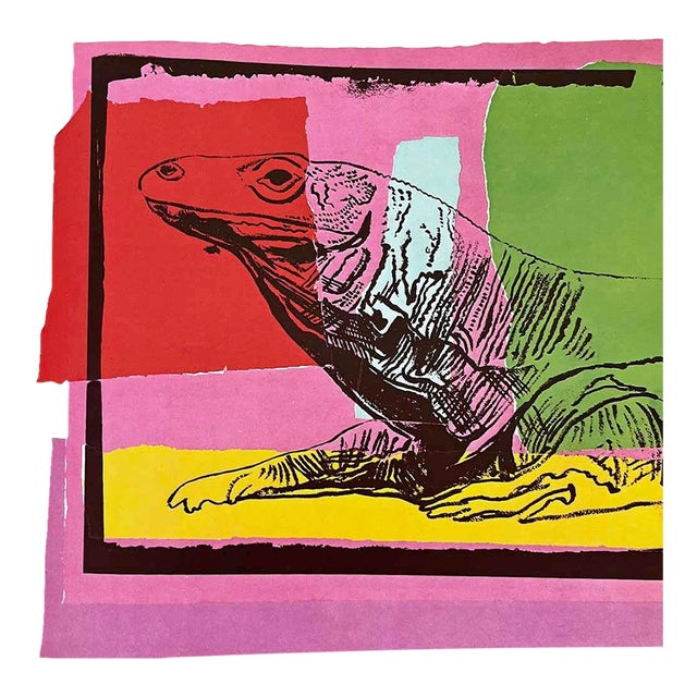 Andy Warhol Komod Monitor 1986 Vanishing Animals For Sale