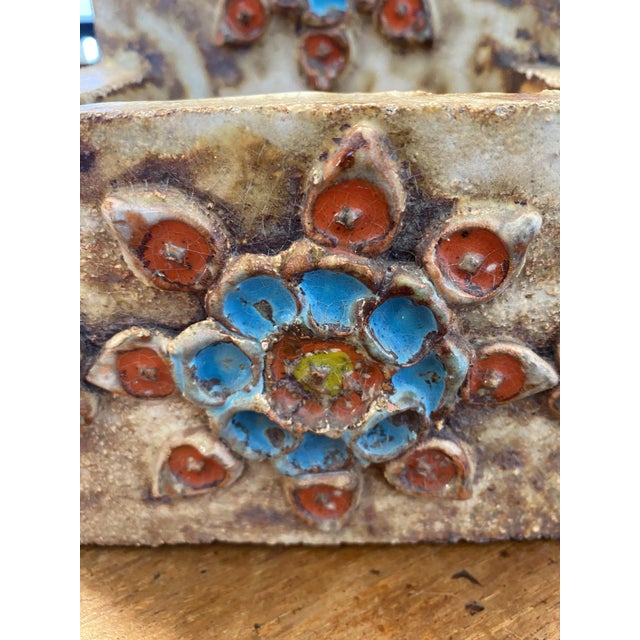 Vallauris Ceramic Wall Planter by La Roue, 1950s For Sale - Image 13 of 18