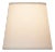 Chapman & Myers by Visual Comfort Signature 3" x 4" x 4" Linen Candle Clip Shade For Sale