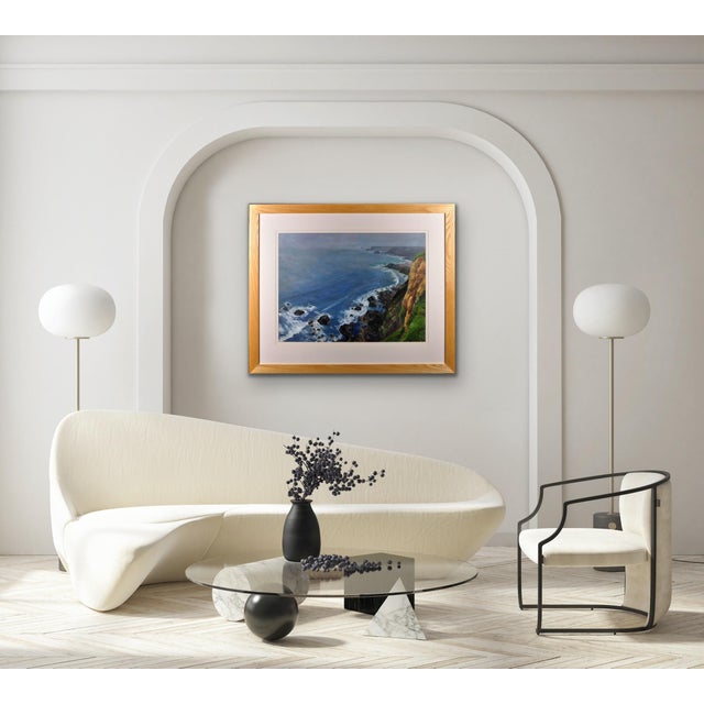 Robert Jones, The North Cliffs of Cornwall, Oil Painting, 1995, Framed For Sale - Image 11 of 18