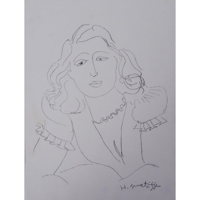 1946 Original Etching "Lydia" by Henri Matisse Chairish