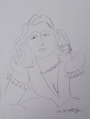1946 Original Etching "Lydia" by Henri Matisse