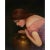 Dirk Foslien" Nymph, after John William Waterhouse" oil on board. This Dirk Foslien painting comes framed as shown....