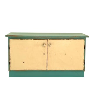 Vintage Czech Pine Cabinet, 1950s For Sale