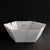 Stone Drap B Hexagonal Decorative Bowl in White Carrara Marble by Bufalini Marmi For Sale - Image 7 of 18