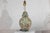 Mid 20th Century Majolica-Style Mid-Century Modern Ceramic Table Lamp with Birds and Floral Motifs For Sale - Image 11 of 12