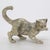 Vintage Italian Handmade Silver Cat Figurine, Milan, Italy, 1960s For Sale - Image 4 of 13