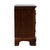 Late 20th Century Universal Furniture Cherry Traditional Style Blockfront 26" Three Drawer Nightstand 605-355 For Sale - Image 11 of 12