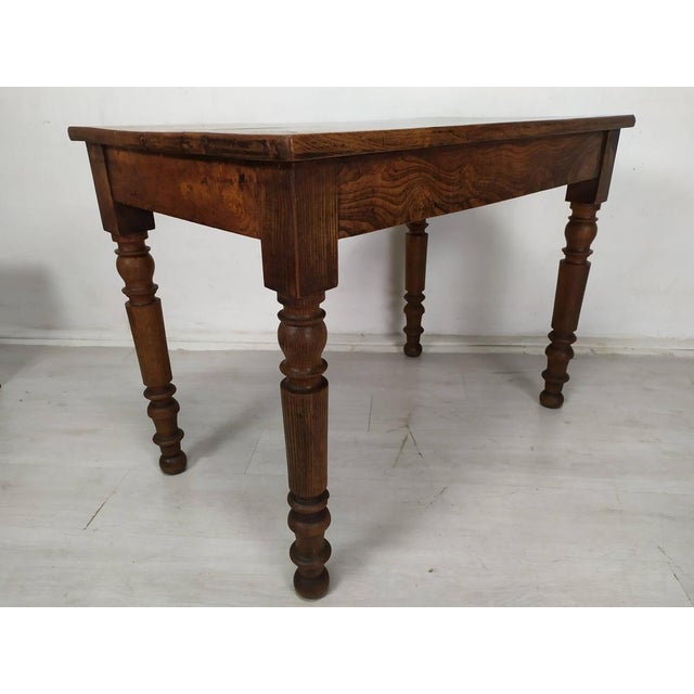 Vintage Bistro Table in Ash For Sale - Image 3 of 18