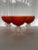 Vintage Orange Carlo Moretti Satin Glass Champagne Coupes- Set of 6 For Sale - Image 12 of 13