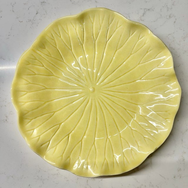 Vintage Metlox Poppytrail Lotus Bread & Butter Plates- Set of 6 For Sale In Orlando - Image 6 of 6