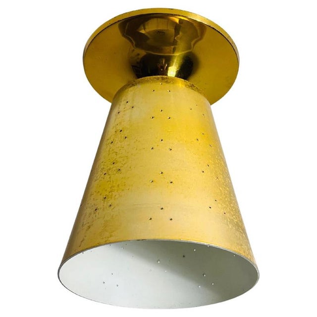 Mid-Century Brass Sputnik Ceiling Lamp, Italy, 1960s For Sale - Image 11 of 11