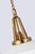 Transitional Chapman & Myers for Visual Comfort Signature Layton 20" Pendant in Antique-Burnished Brass with Matte White Shade For Sale - Image 3 of 4