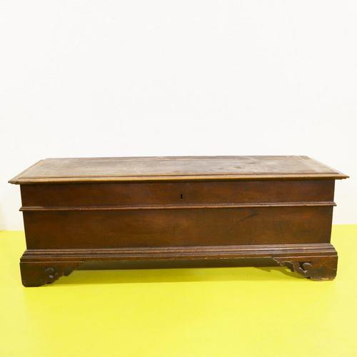 Wood Chest with Carved Decorations For Sale - Image 14 of 14
