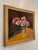 1980s Francis “Duke” Downs Signed Florida Floral Still Life Oil on Canvas For Sale - Image 4 of 8