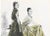 This is a rare French fashion print that dates to 1947. It originally appeared in a French magazine that catered to the...