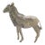 Vintage Italian Handmade Genuine Silver 1950s Goat Figurine Miniature, Made in Florence (Firenze, Italy) For Sale