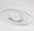 Plate Oval Centerpiece in Clear Glass, Italy, 1980s For Sale - Image 6 of 7