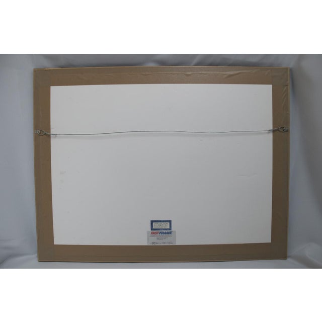 Traditional Chinese Warriors on Horseback Framed Rubbing on Paper For Sale In Portland, OR - Image 6 of 6