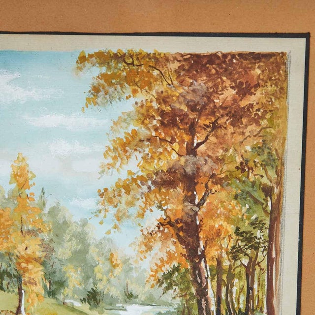 Corticelli R., Untitled, Watercolor, Framed For Sale - Image 3 of 5