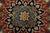 Red Kashan Rug 7’1” X 10’10” Red Wool Vintage Traditional Hand-Knotted Carpet For Sale - Image 8 of 14