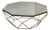 Sarreid Faceted Octagonal Coffee Table For Sale
