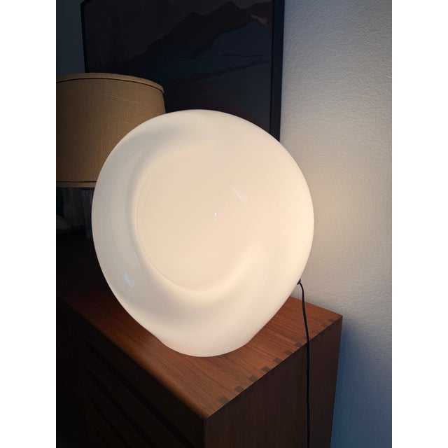 1970s Large 1970 “Munega” Murano Glass Lamp by Luciano Vistosi For Sale - Image 5 of 12