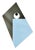 Charcoal Contemporary Abstract Stainless Steel, Plexiglas, Wood, Paint "Plinth 12" by Tom Henderson For Sale - Image 8 of 9