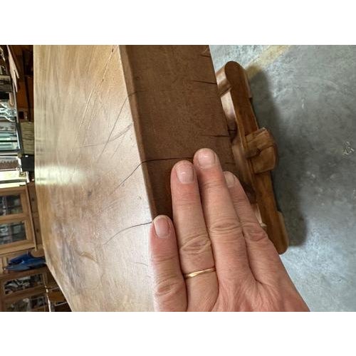 Solid Elm Mountain Table, 1950s For Sale - Image 16 of 18