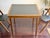 Wood Mid-Century 1960s Coronet “Wonderfold” Walnut Table & Pair of Folding Chairs Set With Black Vinyl for Poker Game or Breakfast Nook For Sale - Image 7 of 12