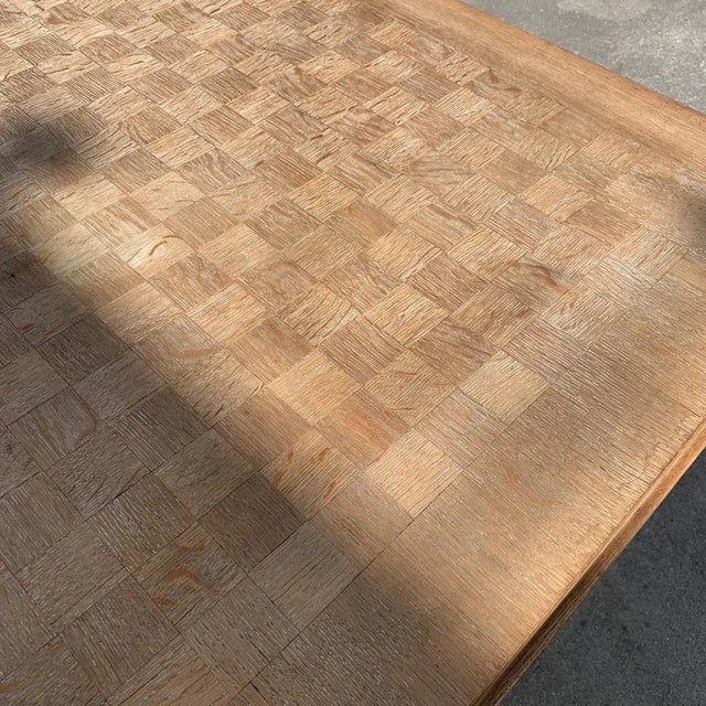 Art Déco Dining Table in Oak from De Coene, 1940s For Sale - Image 12 of 18