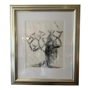 Monochromatic Harry Bertoia Print
