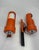 Industrial Orange Wall Lamp attributed to Reggiani, 1970 For Sale - Image 3 of 6