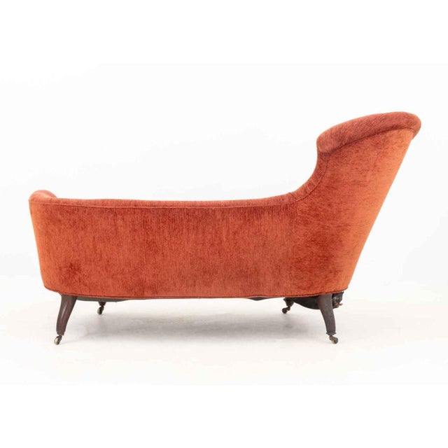 Mid 20th Century French Napoleon III Style Chaise Lounge For Sale - Image 5 of 6
