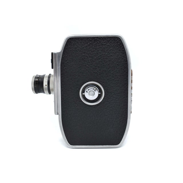 Mid 20th Century Paillard-Bolex B-8 8mm Movie Camera With Kern-Paillard Yvar Lens Switzerland For Sale - Image 4 of 9