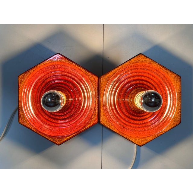 Ceramic Wall Lights from Hustadt Leuchten, Germany, 1970s, Set of 2 For Sale - Image 9 of 18
