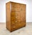 Vintage Drexel Mid Century Modern / Campaign “Passage” Collection Campaign Tall Dresser Chest of Drawers/Armoire For Sale In New York - Image 6 of 12