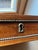 Maroon 19th-C. French Louis XVI Style "Plum Pudding" Mahogany Cylinder Desk For Sale - Image 8 of 11
