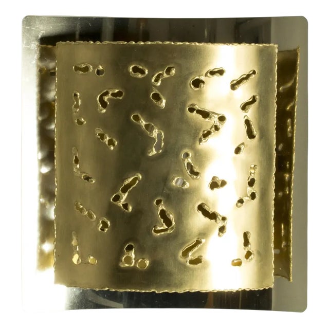 Brass Wall Lamp from Boréns For Sale