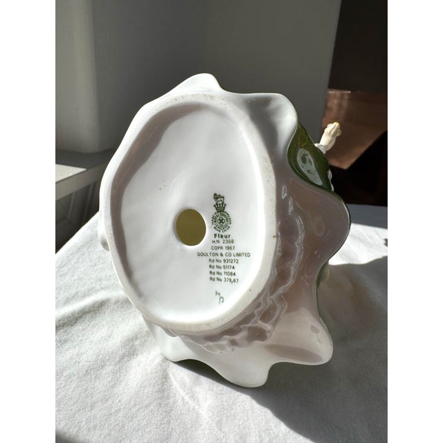 Late 20th Century Royal Doulton Figurine ~ “Fleur” ~ Hn 2368 For Sale - Image 11 of 11