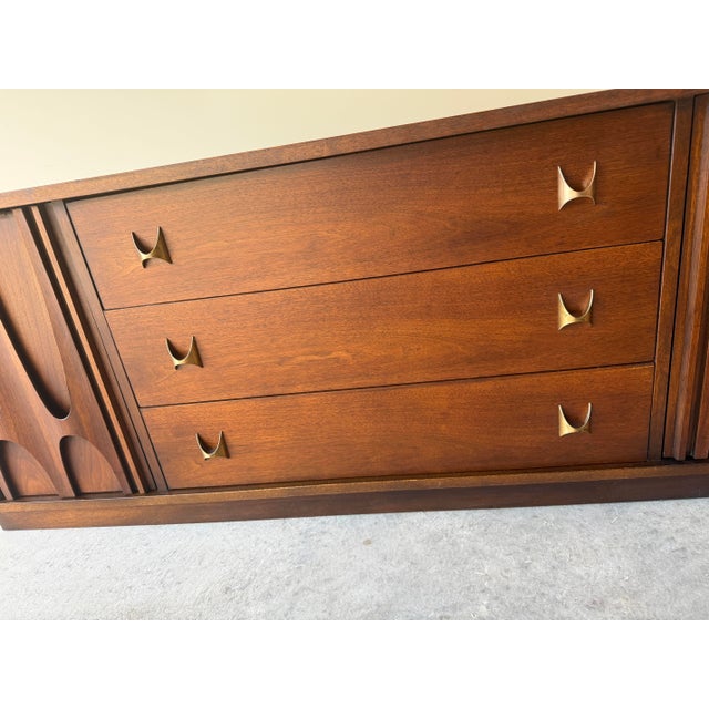 Mid Century Modern Brasilia Server by Broyhill For Sale - Image 9 of 12