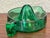 Midcentury Dark Green Glass Juicer For Sale - Image 6 of 9