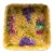 1930s Sarreguemines Majolica Barbotine Serving Bowl, France For Sale