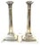 Pair of Sheffield Plated Corinthian Column Candlesticks Attributed to Elkington & Co., England, Circa 1880 This pair of...