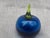 Vintage Blue Glass Tomato Paper Weight For Sale - Image 9 of 11