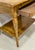 2010s Minton-Spidell Regency Style Faux Burl Console Table With Pull-Out Shelf, Drawer & Lower Tier For Sale - Image 5 of 12