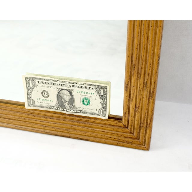 Pair of Mid Century Modern Rectangle Wall Mirrors by Henredon Mint! For Sale - Image 6 of 9