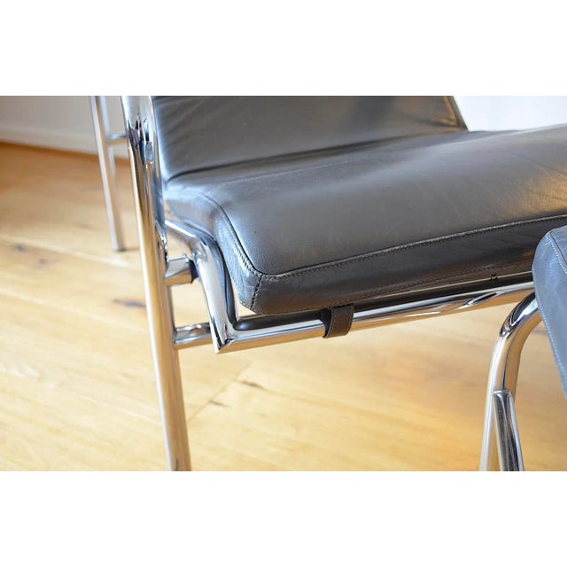 Set of Genni Lounge Chair & Ottoman by Gabriele Mucchi for Zanotta, 1980s For Sale - Image 9 of 12