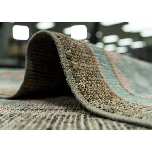 Textile Turkish Oushak Rug 7'11" x 10'2" #20044 For Sale - Image 7 of 8